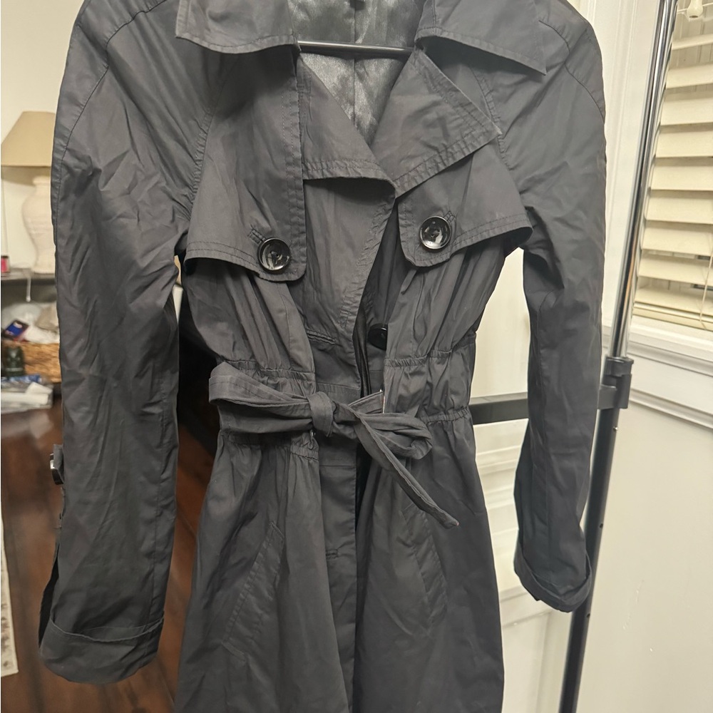 Bebe Charcoal Outerwear